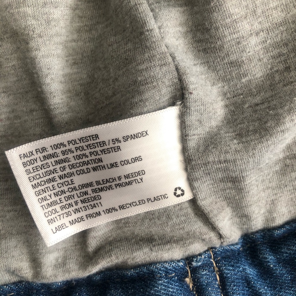 Wild Fable Cream Sherpa Jacket - Picture 5 of 5